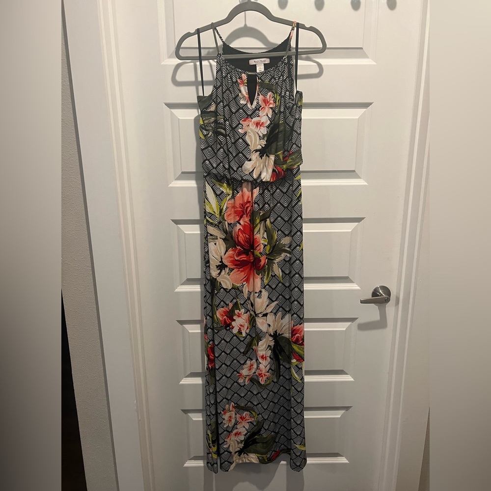 Patterned floral maxi dress from White House Black Market